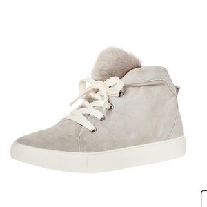 Jagger faux fur sneakers